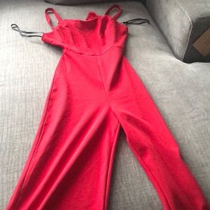 Red romper